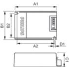 Dimension Drawing (with table) - HID-PV E 35 /S CDM 220-240V