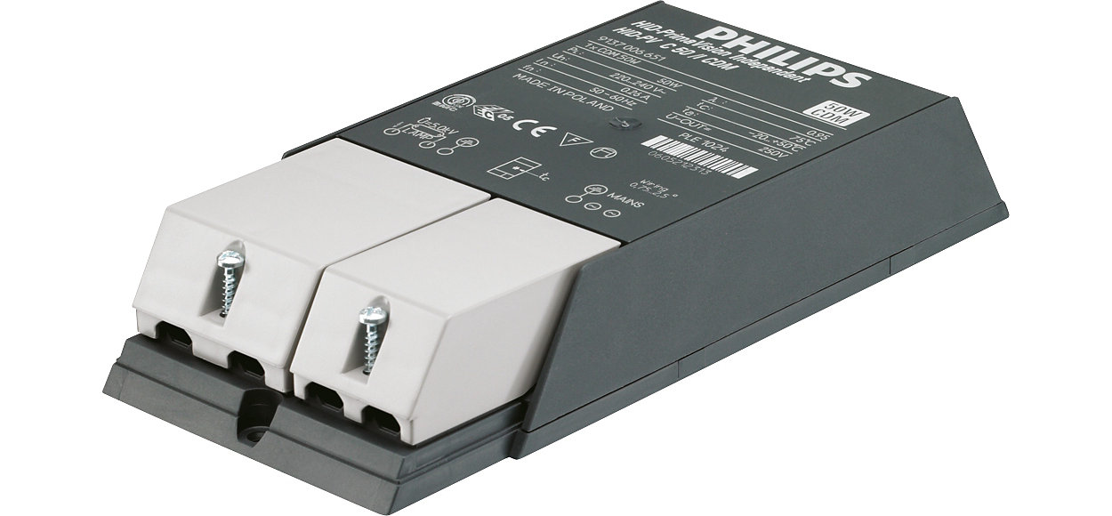 PrimaVision Compact (35 W, 50 W e 70 W) per lampade CDM - Alta qualità e performance robuste