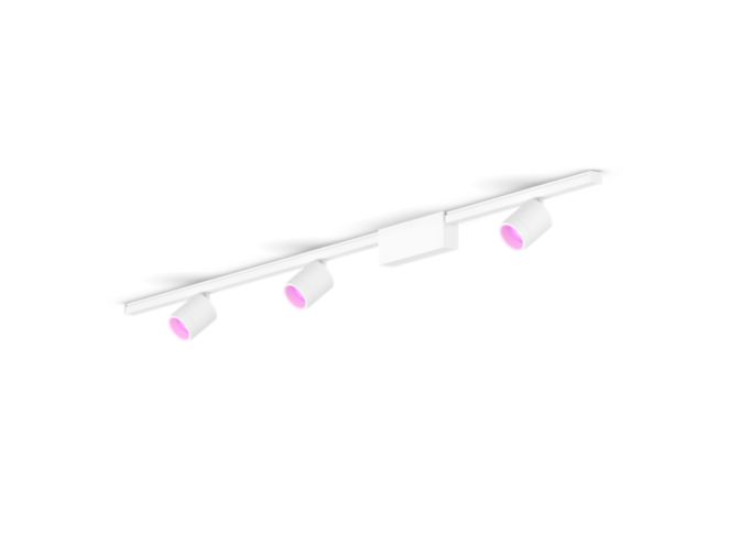 Gros plan de l'avant de Perifo kit de base pour plafond, droit (3 spots)
