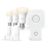 Bundel: 2x Secure Contact Sensoren + Motion Sensor + 3x White E27 lamp + Bridge