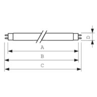 36 W Medium Bi-Pin Fluorescent 26 mm (T8)