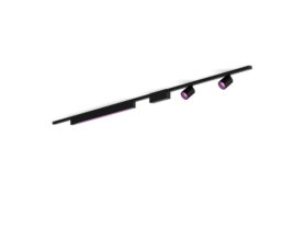 Perifo straight ceiling base kit (2 spots, 1 light bar)