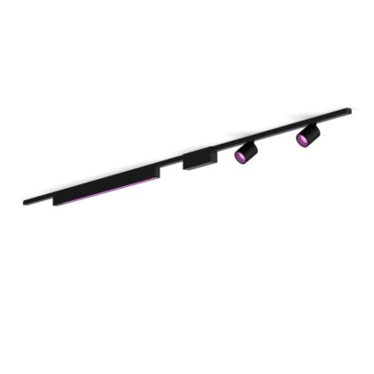 An image of product of the Perifo straight ceiling base kit (2 spots, 1 light bar)