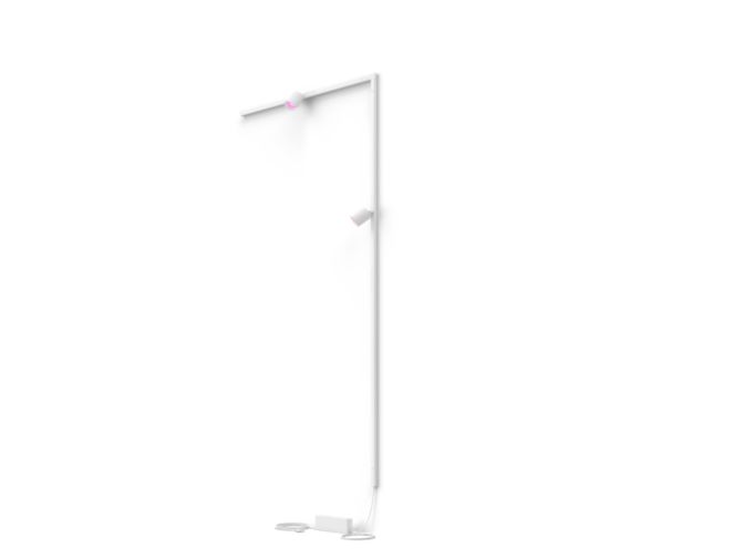 Gros plan de l'avant de Perifo kit de base pour mur, en L (2 spots)