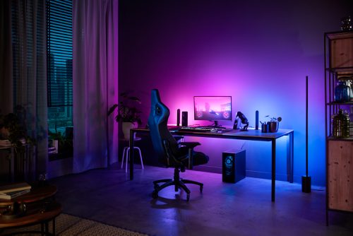 Philips Hue - Pack de 3 Philips Hue Lighstrip pour PC - Hue Play Gradiant  24/27 pouces - Ruban LED connecté - Rue du Commerce