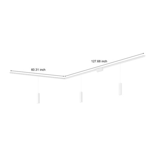 L shaped track lighting on sale
