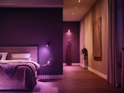 Acheter Philips Hue Kit de démarrage 3x GU10 (LED) 4,3W Lumière blanche et  colorée + Pont Hue Bridge + Hue interrupteur avec variateur Blanc