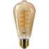 LED Bombilla de filamento ámbar 40 W ST64 E27