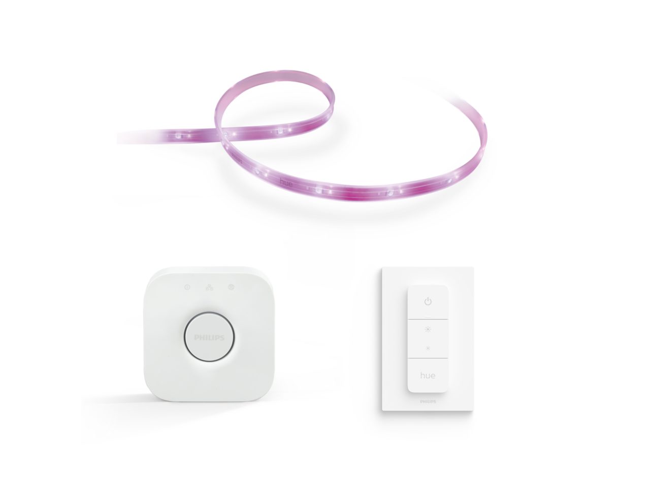 新品・未使用　Philips hue Lightstrip Plus Philips Hue White & Color Ambiance Lightstrip Plus V4 starter kit
