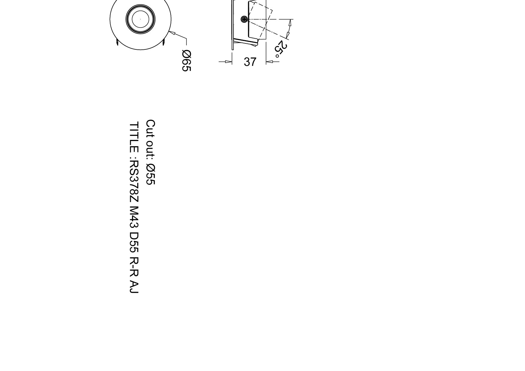 RS378Z M43 D55 R-R AJ EU | 911401501291 | Philips lighting