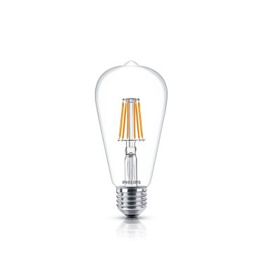 PHILIPS Vintage Ampoule LED filament dimmable E27 230V 7W(=40W) 470lm 1800K  LEDbulb Giant globe - 313781