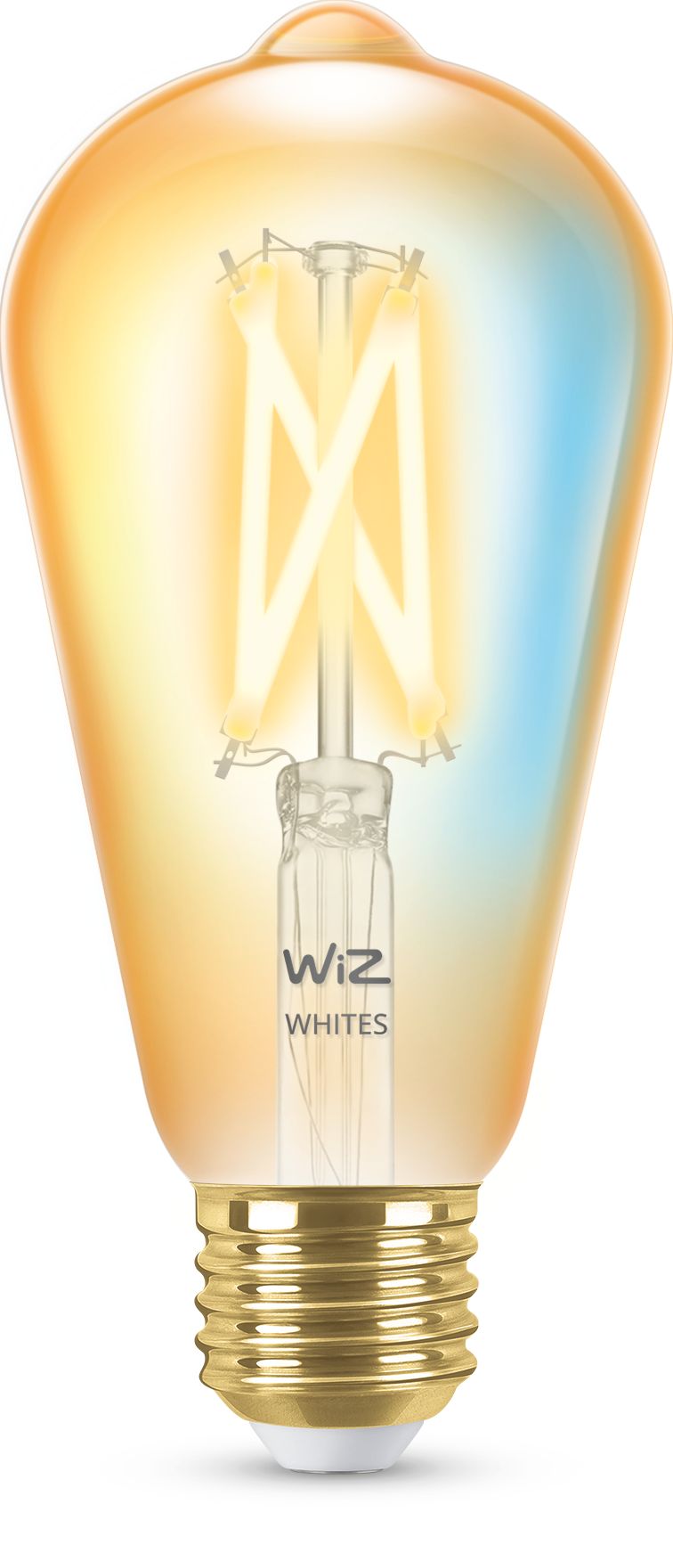 WiZ Ampoule à Filament Connectée Classique Or - Lumière Blanche