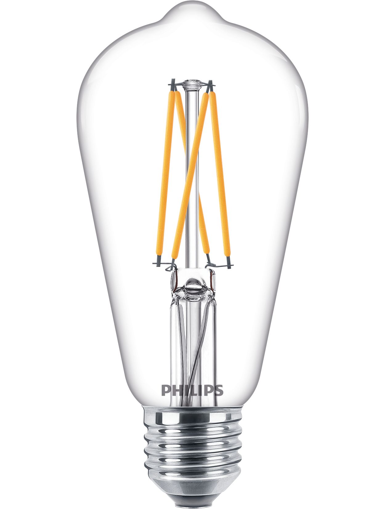Cla Ledbulb Dt9 60w E27 Cri90 St64 Cl Classic Filament Ledbulbs Philips