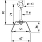 Dimension Drawing (without table) - LL200Z CB WH (5PCS)