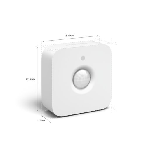 Philips Hue Motion Sensor - Exclusively for Philips Hue Smart Lights -  Requires Hue Bridge - Easy, No-Wire Installation 