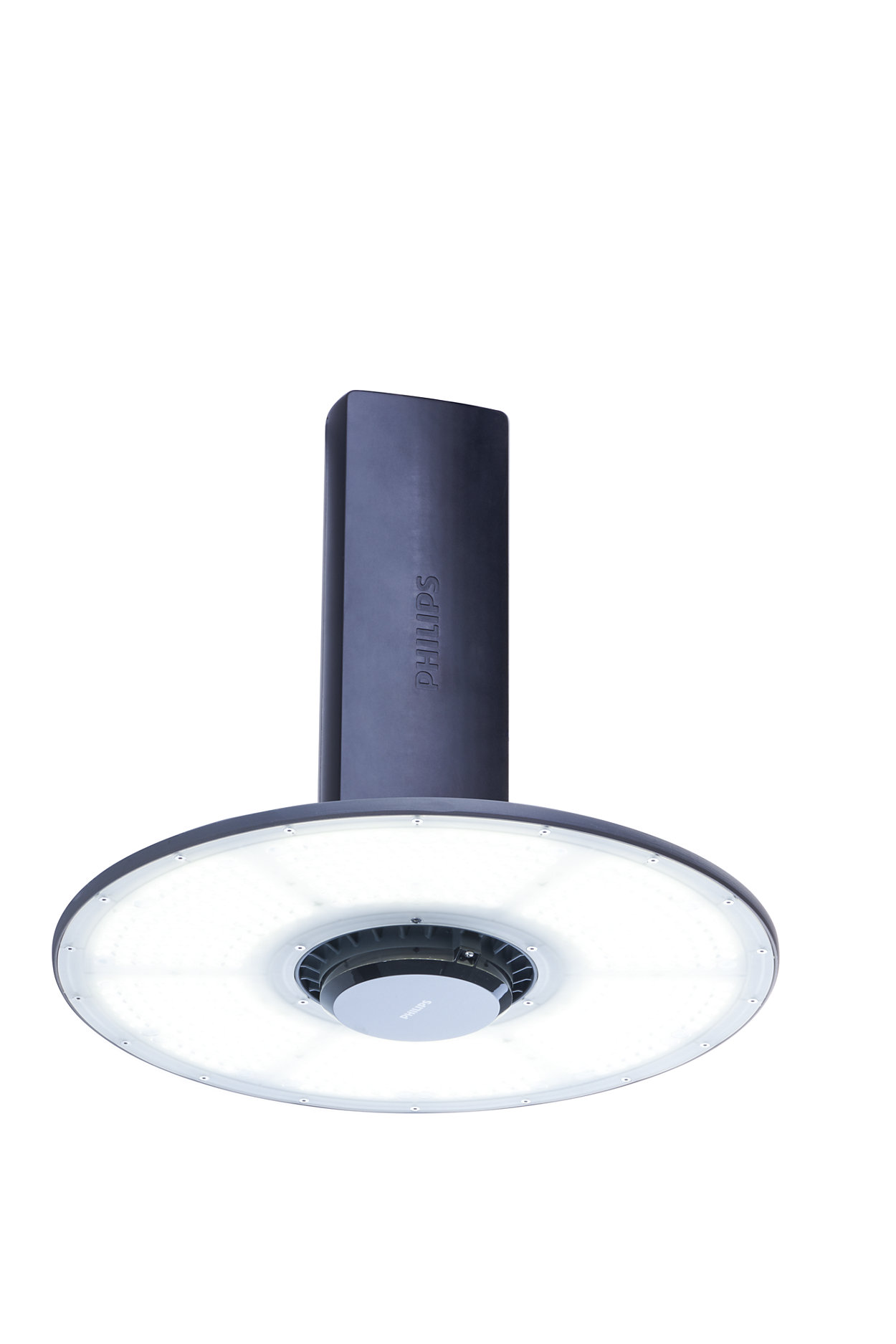 A versatile high-bay LED luminaire with high efficiency and future-proof connectivity