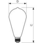 CorePro LEDBulbND 4-40W E27 ST64 827 CLG | 929001237392 | Philips CorePro LEDBulbND 4-40W E27 ST64 827 CLG | 929001237392 | Philips