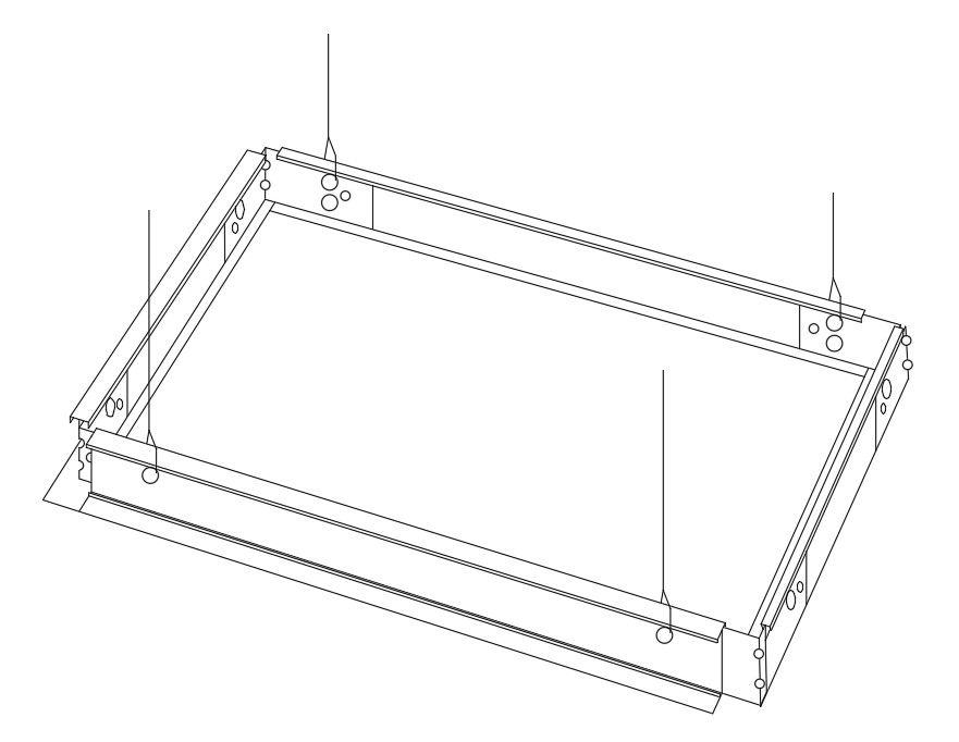 Product image for D-B FMA14 FMA14 1X4 FRAME-INKIT