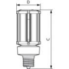  Exclusionary Mogul Screw Corncob Clear