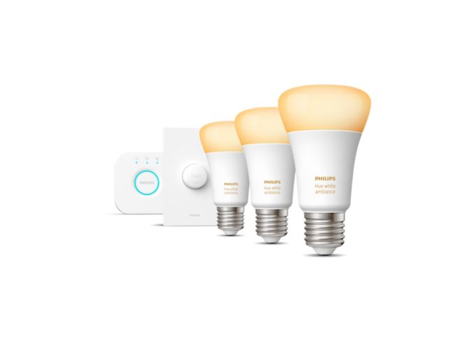 An image of product of the Hue White ambiance Starter kit E27