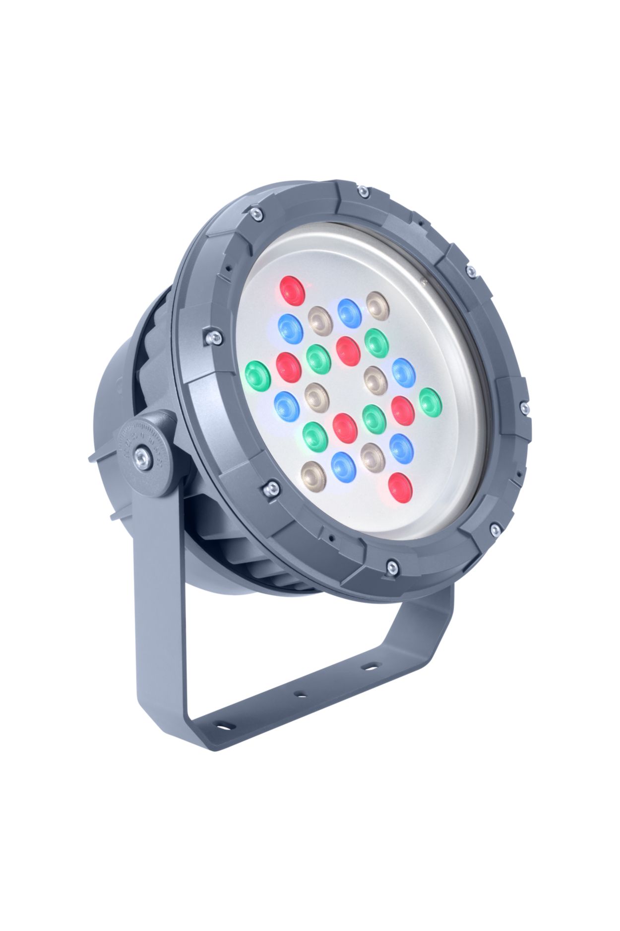Proyector de LED arquitectónico para iluminación fija o dinámica.
