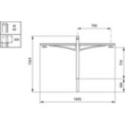 Dimension Drawing (without table) - JGB794 MBP-T 750 60 BK