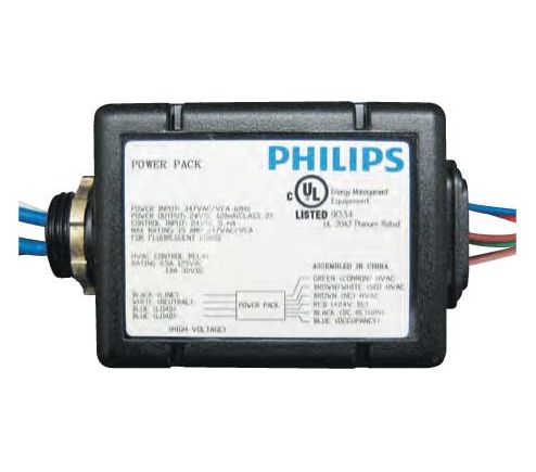 Power pack, 120-230-277VAC, CEC Title 24 compliant manual on and automatic off operation