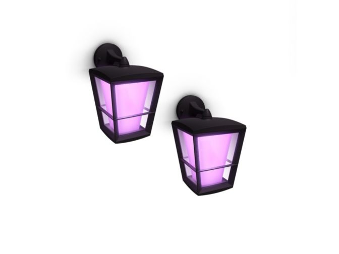 Close up of front of Bundle: 2x Econic wall lights
