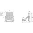 Dimension Drawing (without table) - BVP528 2590/740 HGB A35-WB D9 T35 OUT
