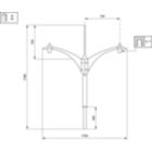   - 700 mm - 89 mm - 0° - RAL color - 