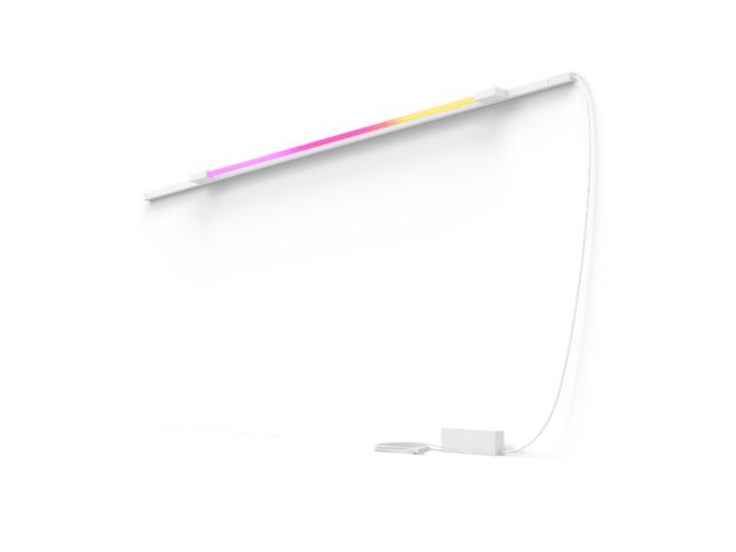 Close up of front of Perifo straight wall base kit (1 light tube large)