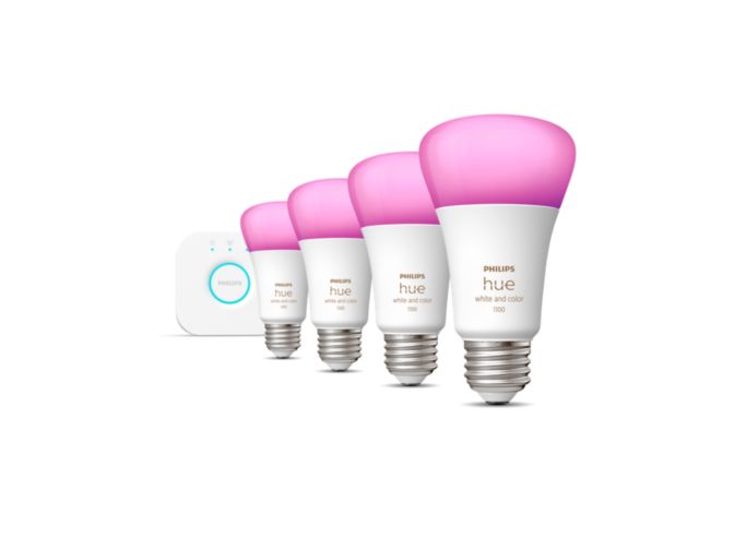 An image of product of the Hue White and color ambiance Starter kit E26