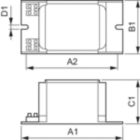 Dimension Drawing (with table) - BSNE 400L 300I TS