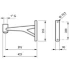 Dimension Drawing (without table) - JGP700 MBP/MBW 400 BK G1