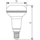 LEDspot E14 R50