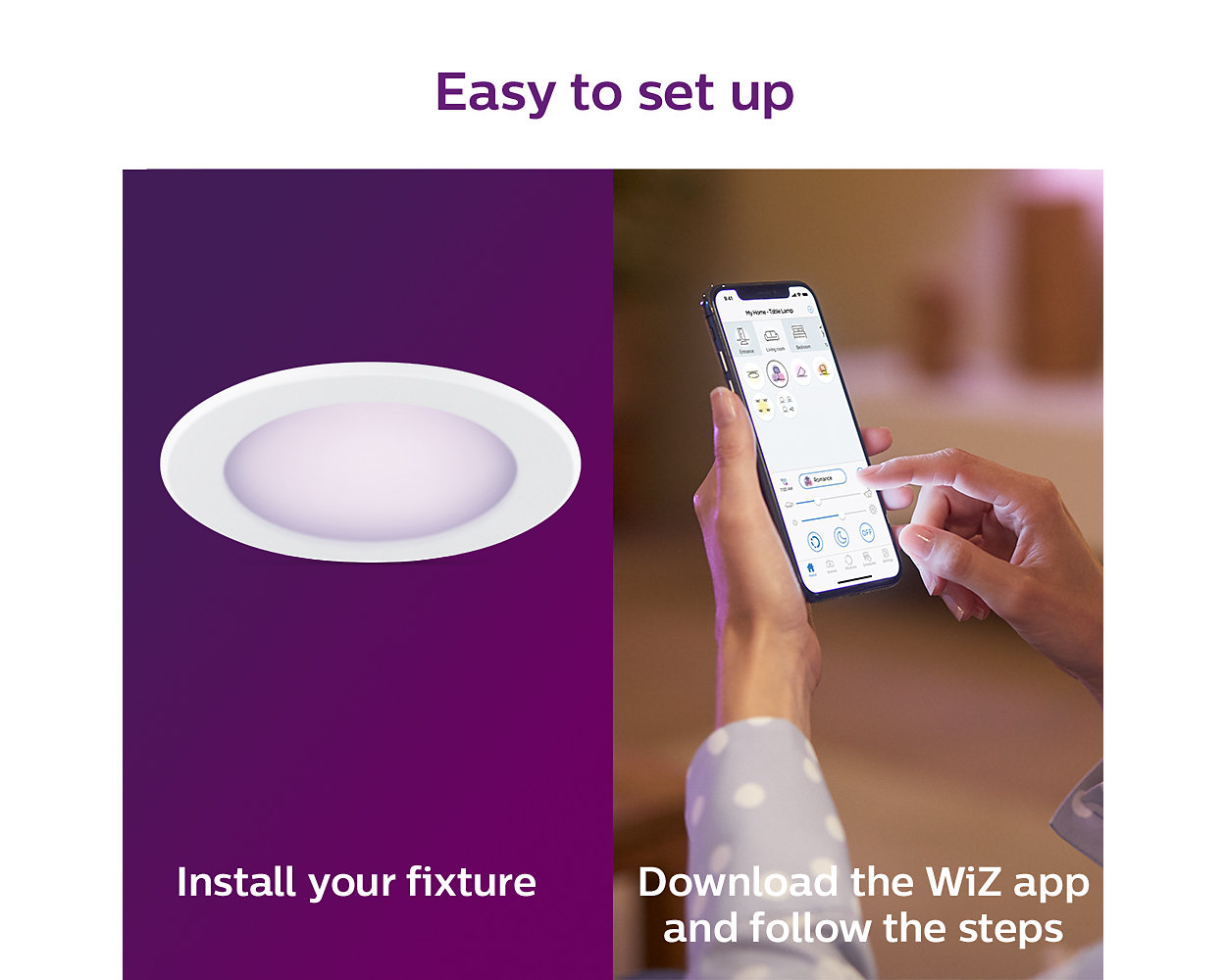 Philips Smart Wi-Fi LED Downlight & Recessed Spot White for sale online 