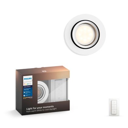 An image of product of the Hue White ambiance Wbudowane światło punktowe Milliskin