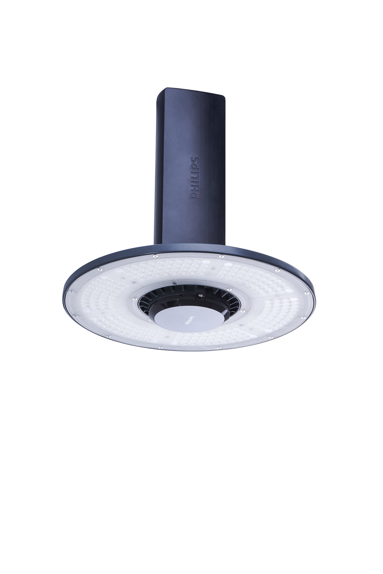 A versatile highbay LED luminaire with high efficiency and future-proof connectivity