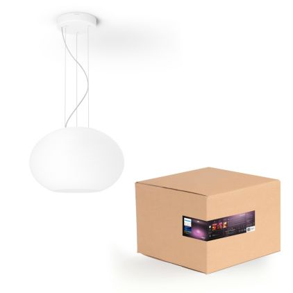 An image of product of the Hue White and color ambiance Flourish pendant light