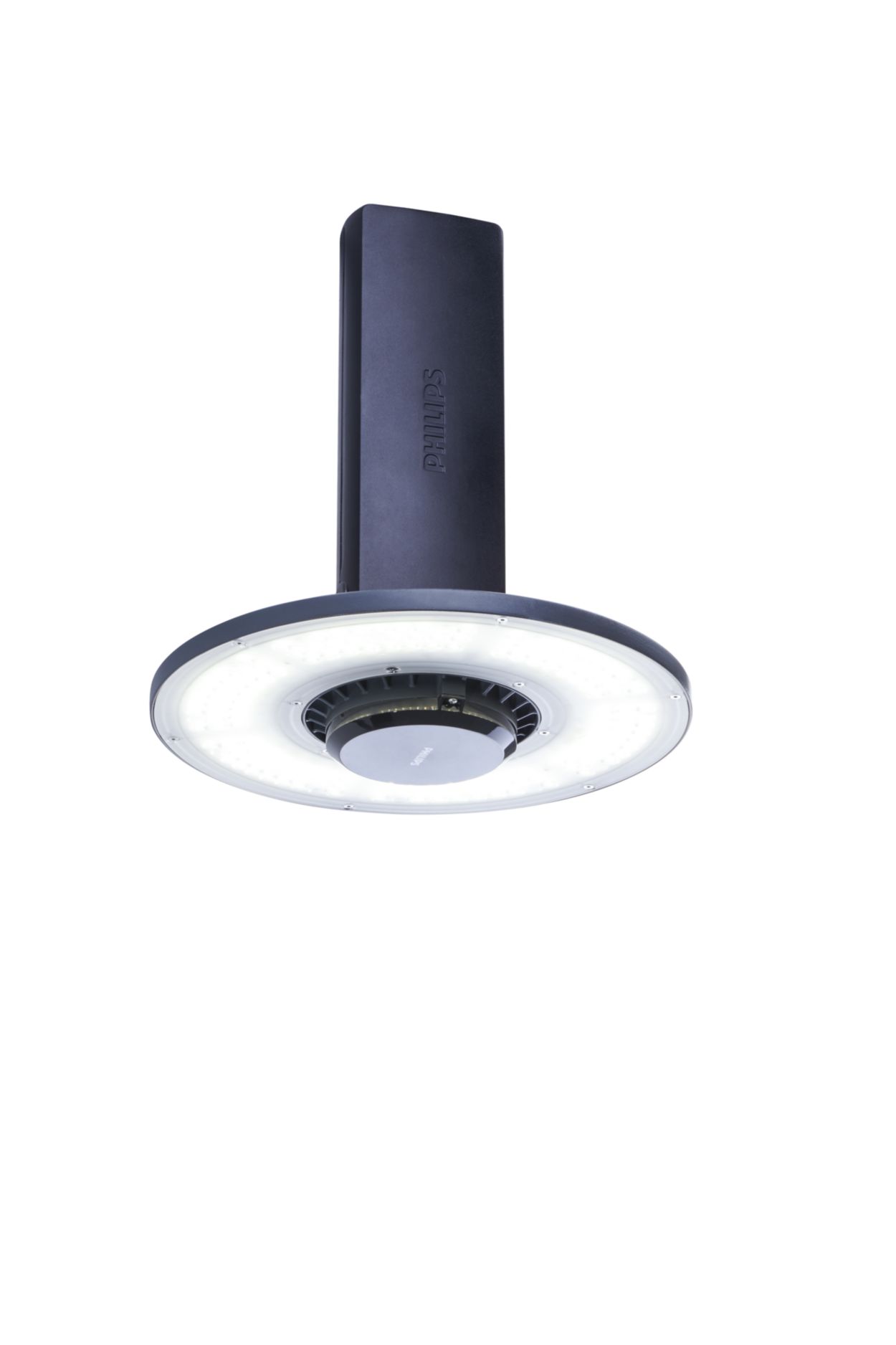 A versatile highbay LED luminaire with high efficiency and future-proof connectivity