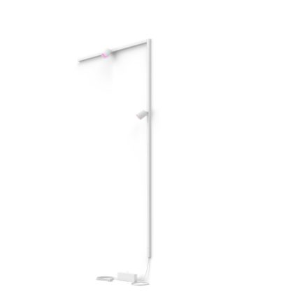 Close up of front of Perifo L-shaped wall base kit (2 spots)