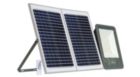Smart Bright Solar Flood light 4800 lm side view