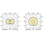 Light Distribution Diagram - MASTERC CDM-TC Elite 70W/942 G8.5 1CT