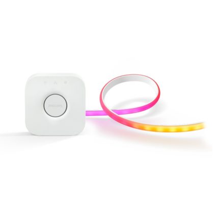 Close up of front of Bundle: Ambiance gradient lightstrip + Bridge