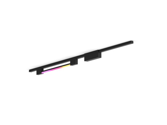 Gros plan de l'avant de Perifo kit de base pour plafond, droit (1 tube lumineux compact)