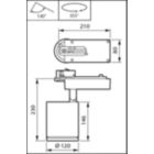 Dimension Drawing (without table) - ST780T 39S/840 PSU NB FG WH
