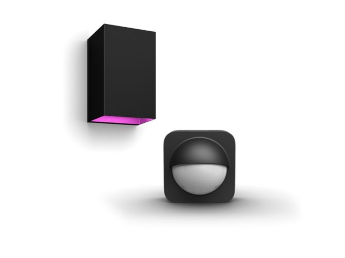 An image of product of the Resonate wall lantern + outdoor sensor