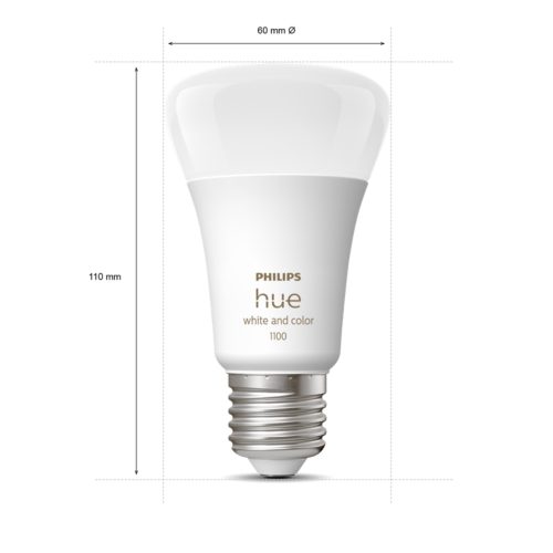 Philips Hue E27 ES White Colour Ambience Richer Colours Starter Kit with Dimmer 