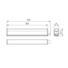 Essential Smartbright T5 Batten, GCGM