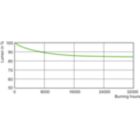 Lumen Maintenance Diagram - MST SON-T PIA Plus 600W/220 E40 1SL/12